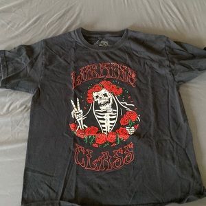 “Lurking class” black and red tee